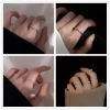 Rupert's ring, fairy ring, high-end feel, simple plain ring, index finger light luxury, simple ring, ins cold style details Picture